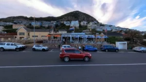 dixies restaurant view from across the road of the restaurant